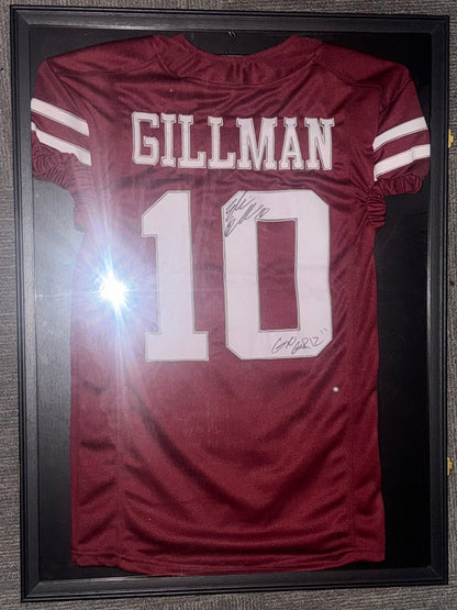 Authentic Signed Jersey in Case